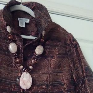 Chic EPC Ladies' Stone and Beaded Necklace